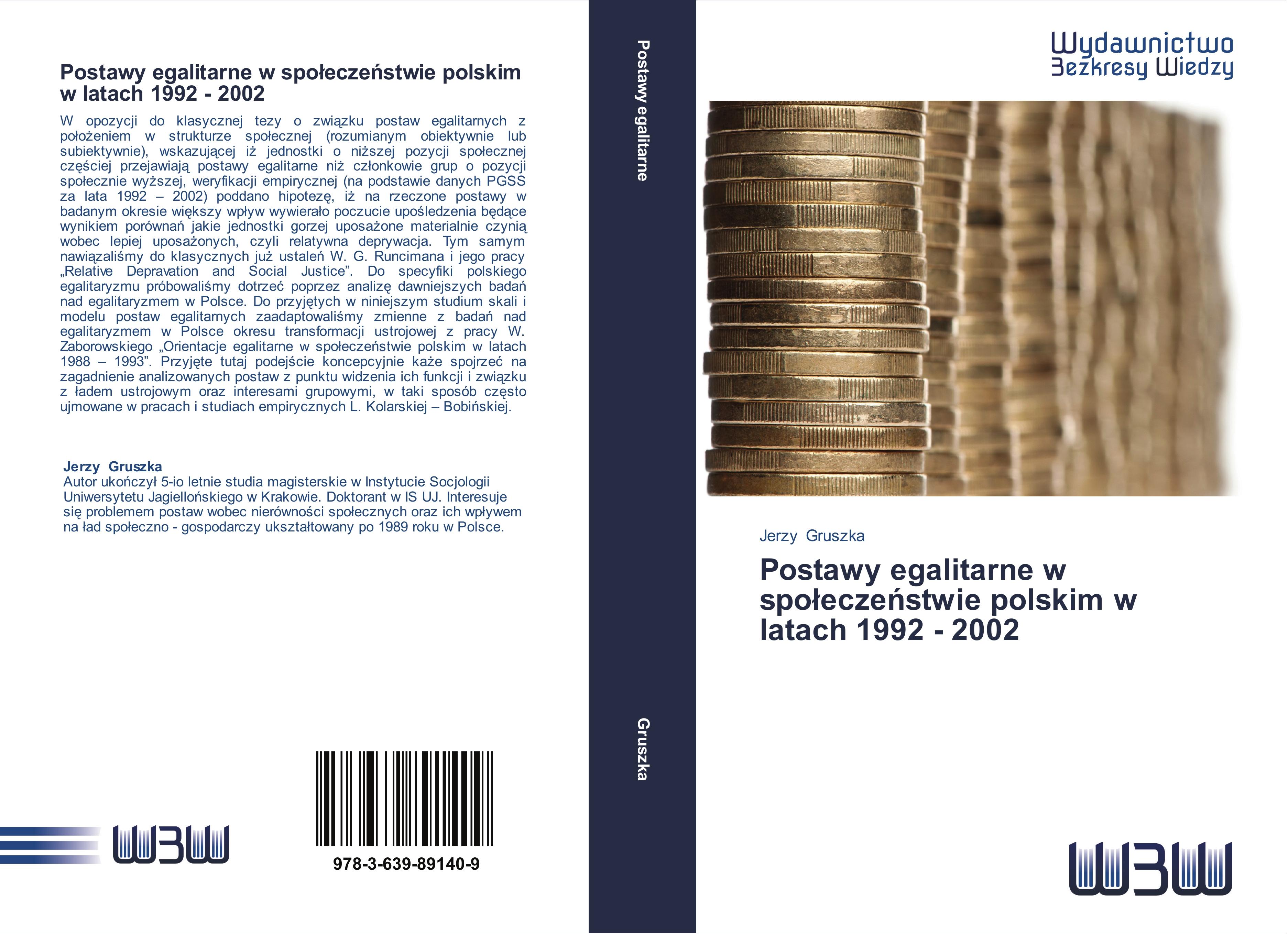 Vorderes Coverbild Postawy egalitarne w spo¿ecze¿stwie polskim w latach 1992 - 2002