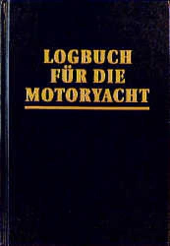 Vorderes Coverbild Logbuch für die Motoryacht