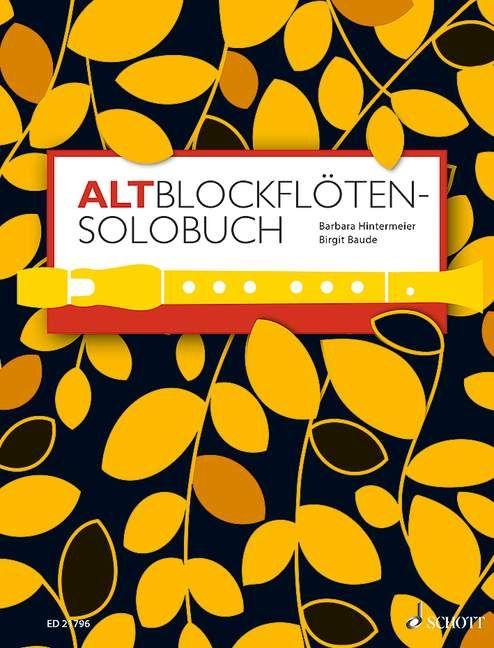 Vorderes Coverbild Altblockflöten-Solobuch