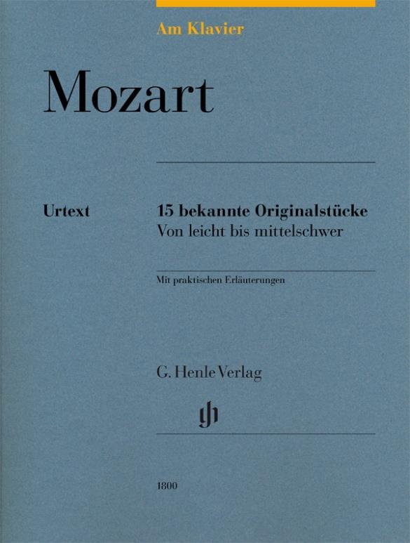 Vorderes Coverbild Am Klavier - Mozart