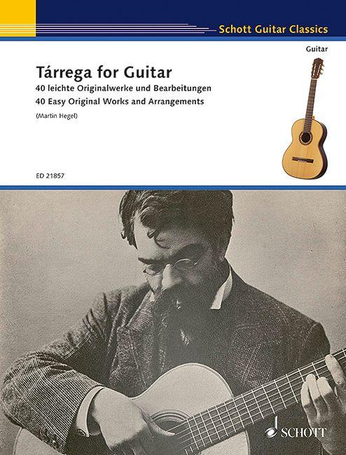 Vorderes Coverbild Tárrega for Guitar