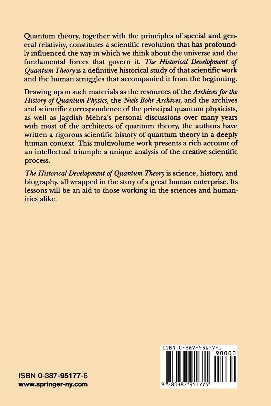 Rückseitencover The Formulation of Matrix Mechanics and Its Modifications 1925-1926