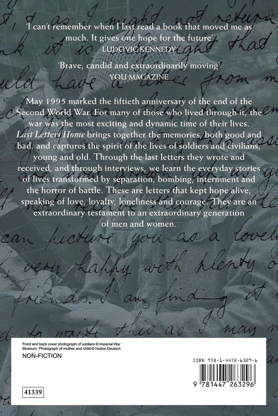 Rückseitencover Last Letters Home