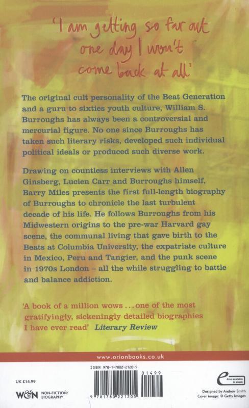 Rückseitencover William S. Burroughs