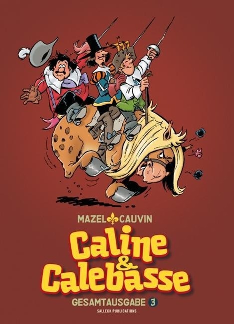 Vorderes Coverbild Caline & Calebasse Band 03
