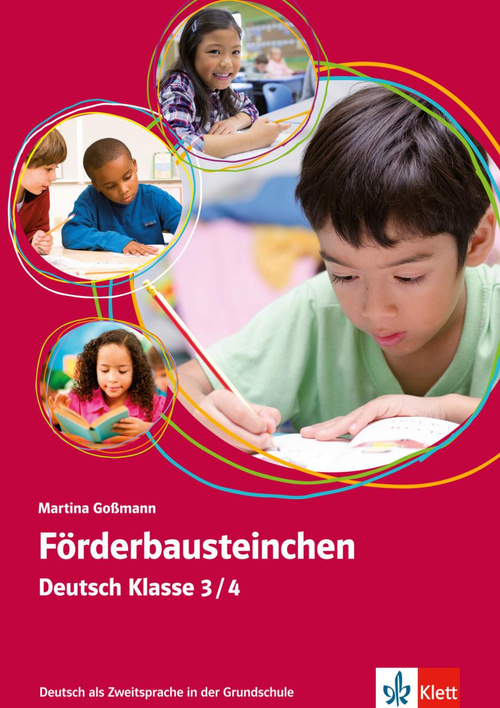 Vorderes Coverbild Förderbausteinchen Deutsch Klasse 3/4