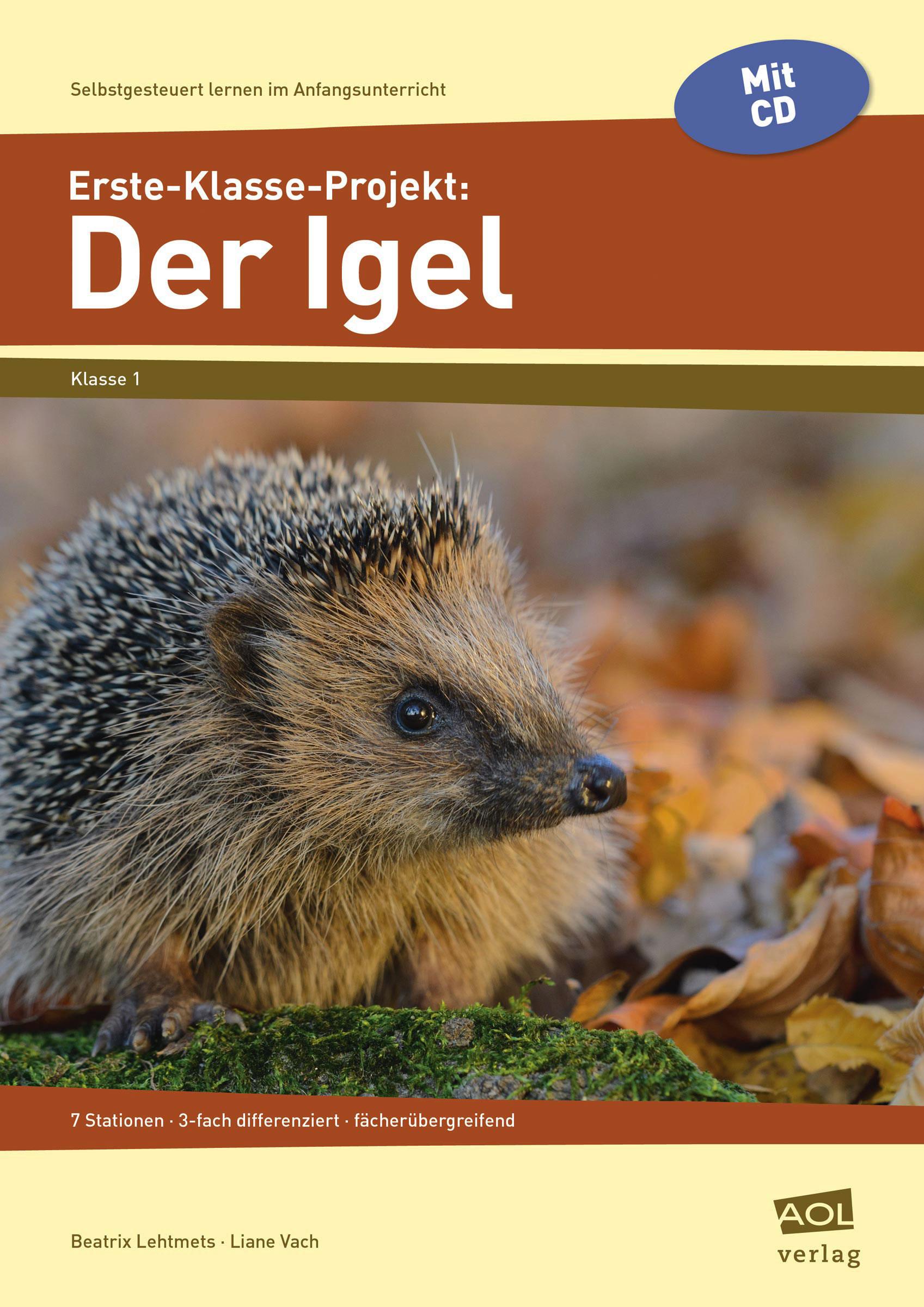 Vorderes Coverbild Erste-Klasse-Projekt: Der Igel