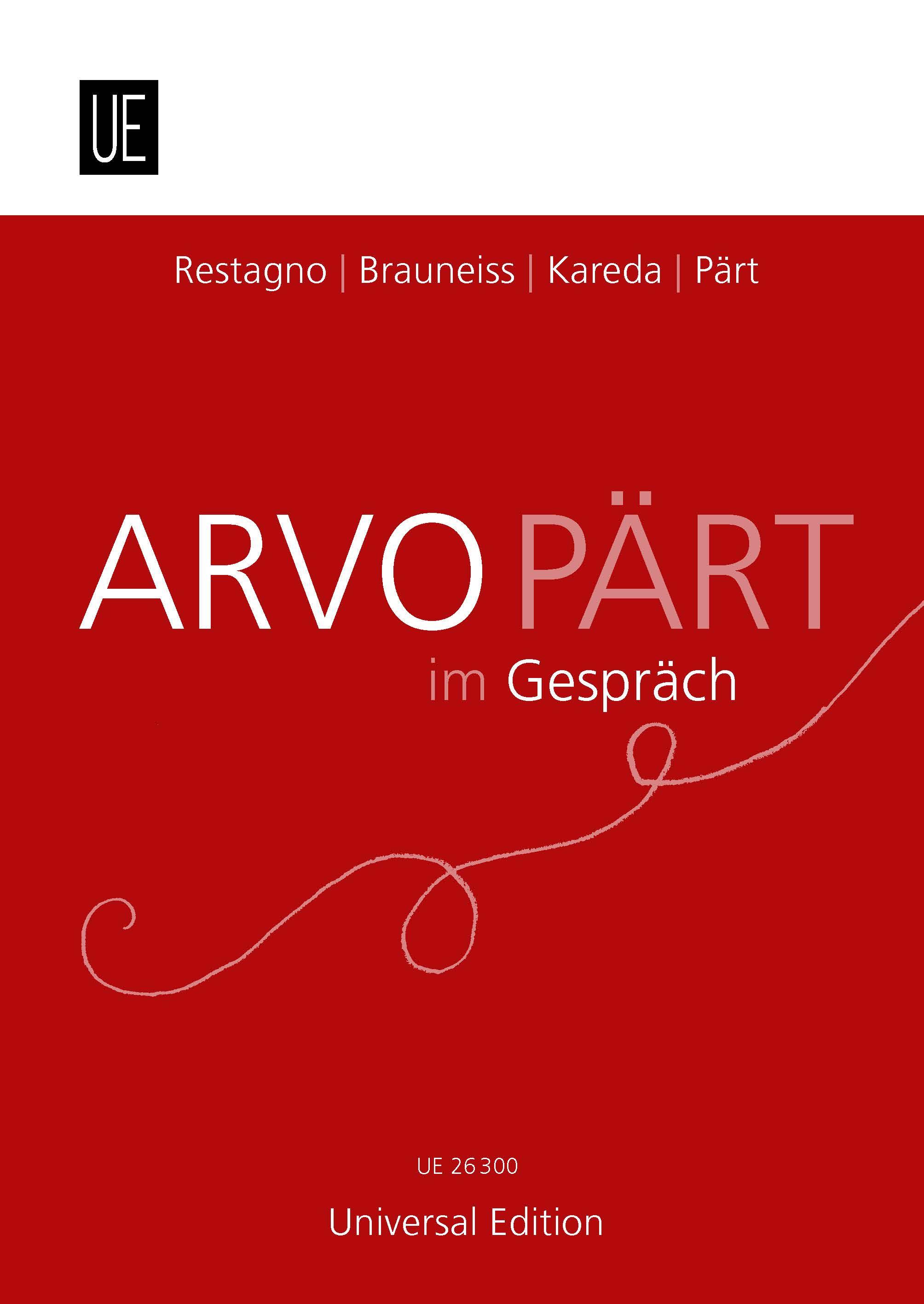 Vorderes Coverbild Arvo Pärt im Gespräch