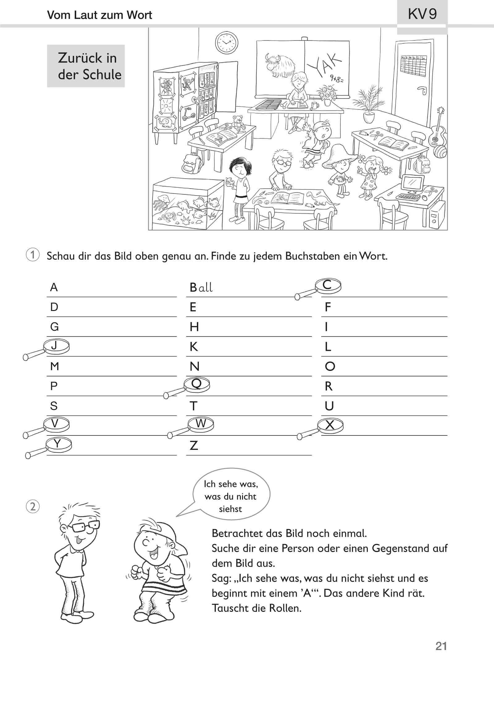 Beispielinhalt (Bild) Grammatik - kompetent! 1 / 2