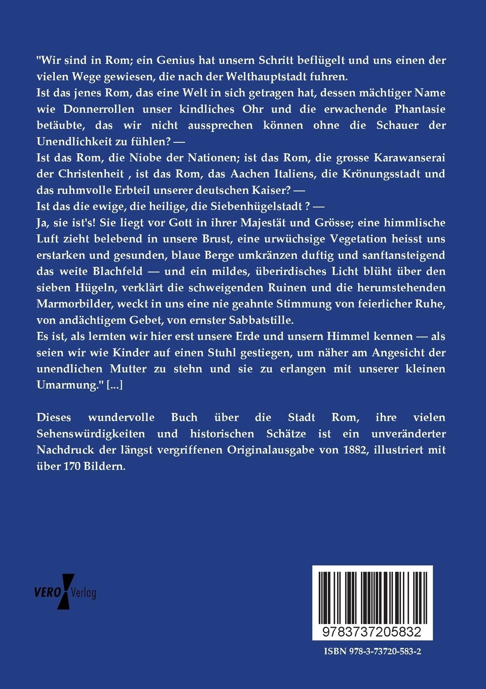 Rückseitencover Rom in Wort und Bild