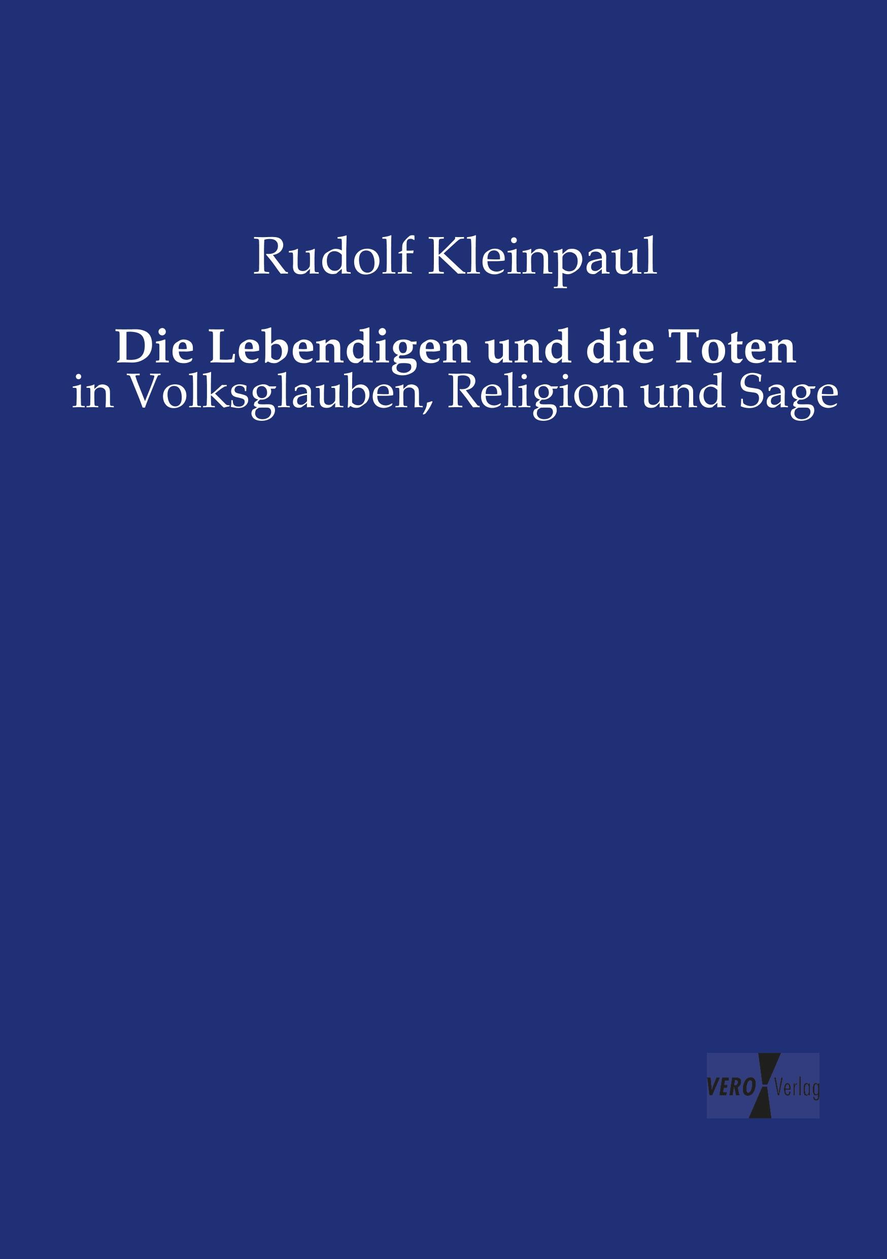 Vorderes Coverbild Die Lebendigen und die Toten