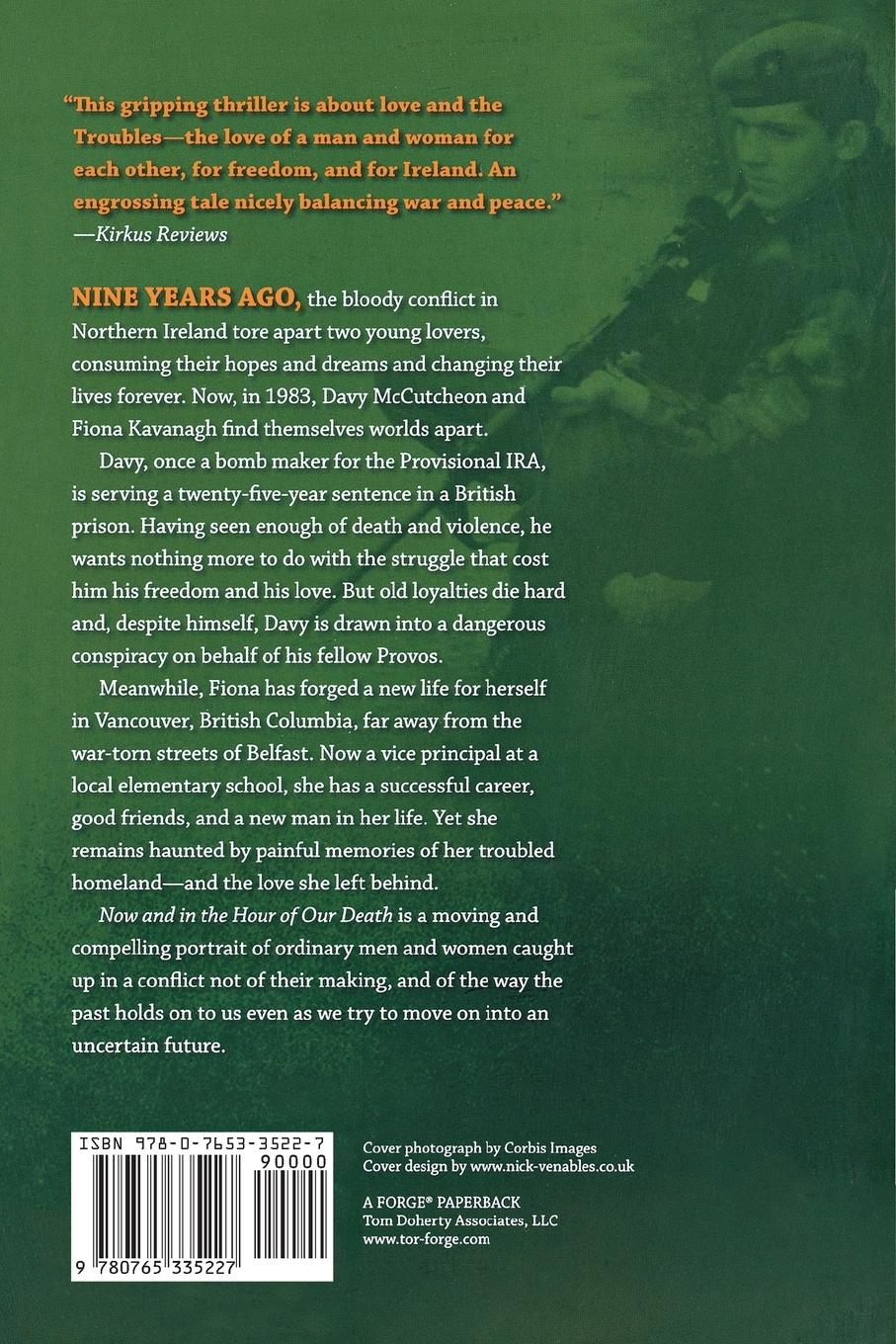 Rückseitencover NOW AND IN THE HOUR OF OUR DEATH