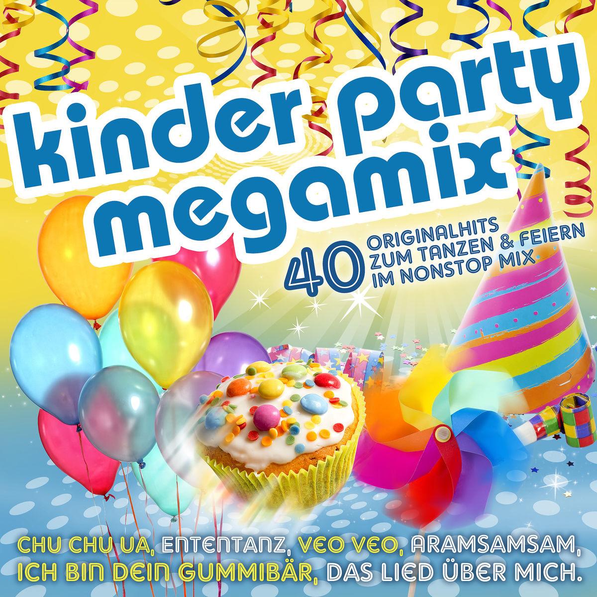 Vorderes Coverbild Kinder Party Megamix