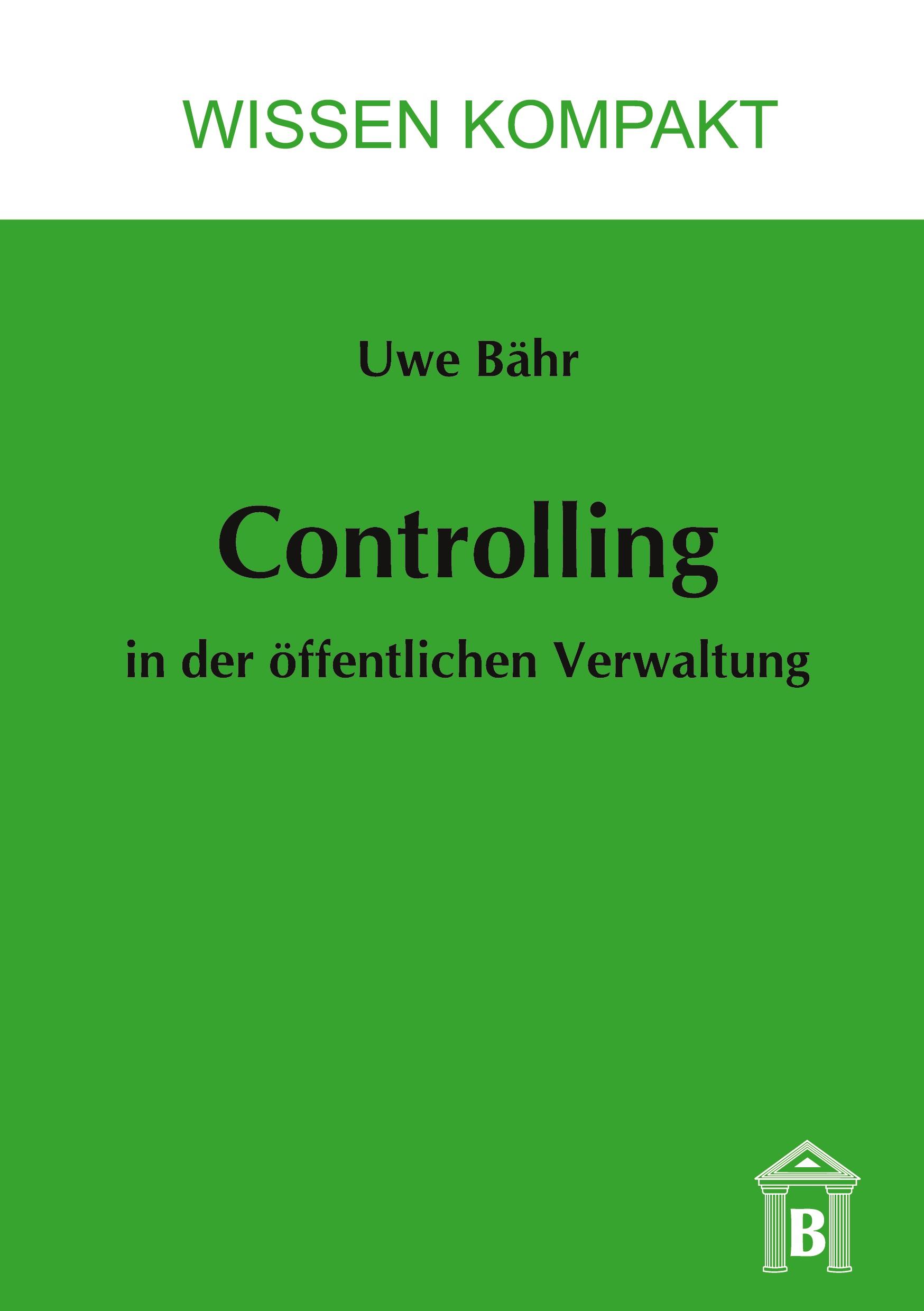 Vorderes Coverbild Controlling in der öffentlichen Verwaltung.