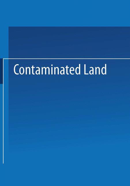 Vorderes Coverbild Contaminated Land