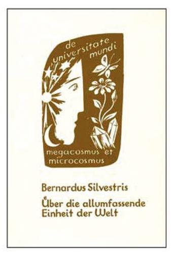Vorderes Coverbild Aus der Schule von Chartres 1. Bernardus Silvestris