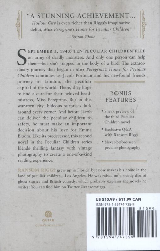 Rückseitencover Hollow City