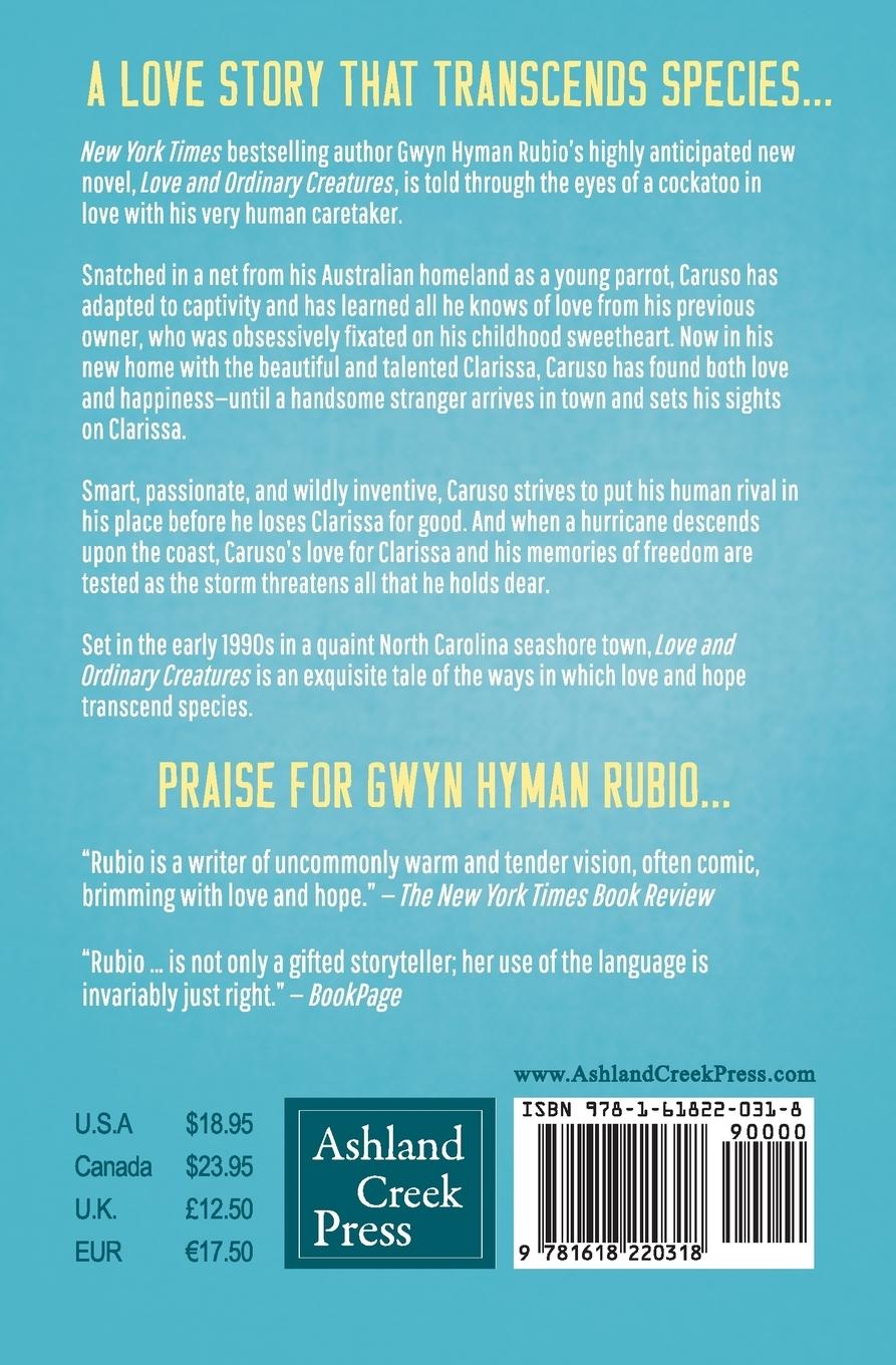 Rückseitencover Love and Ordinary Creatures