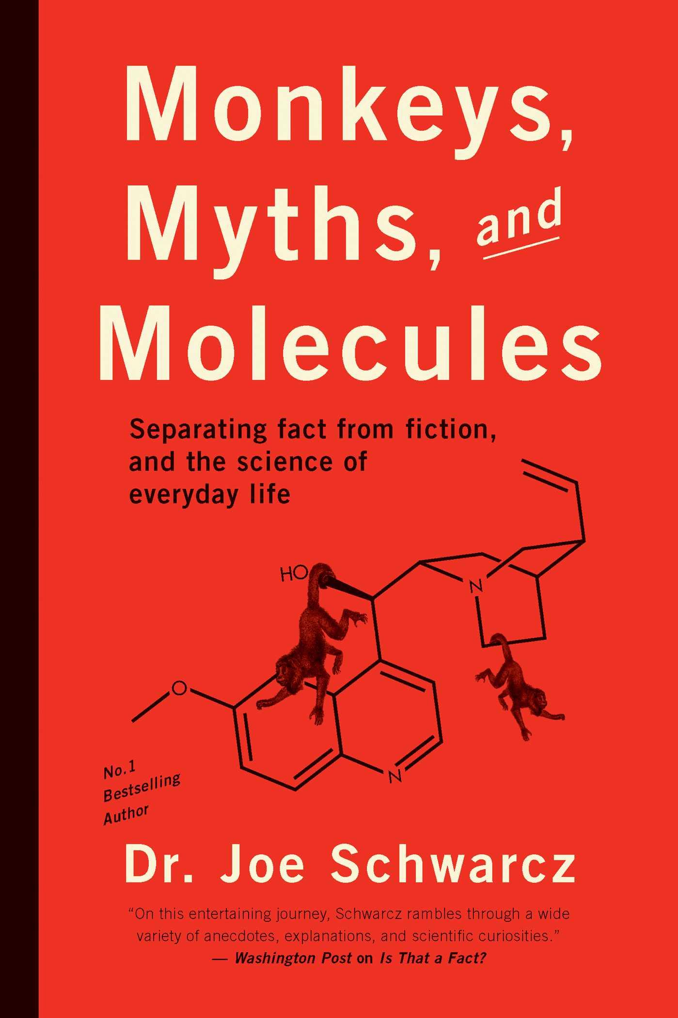 Vorderes Coverbild Monkeys, Myths, and Molecules