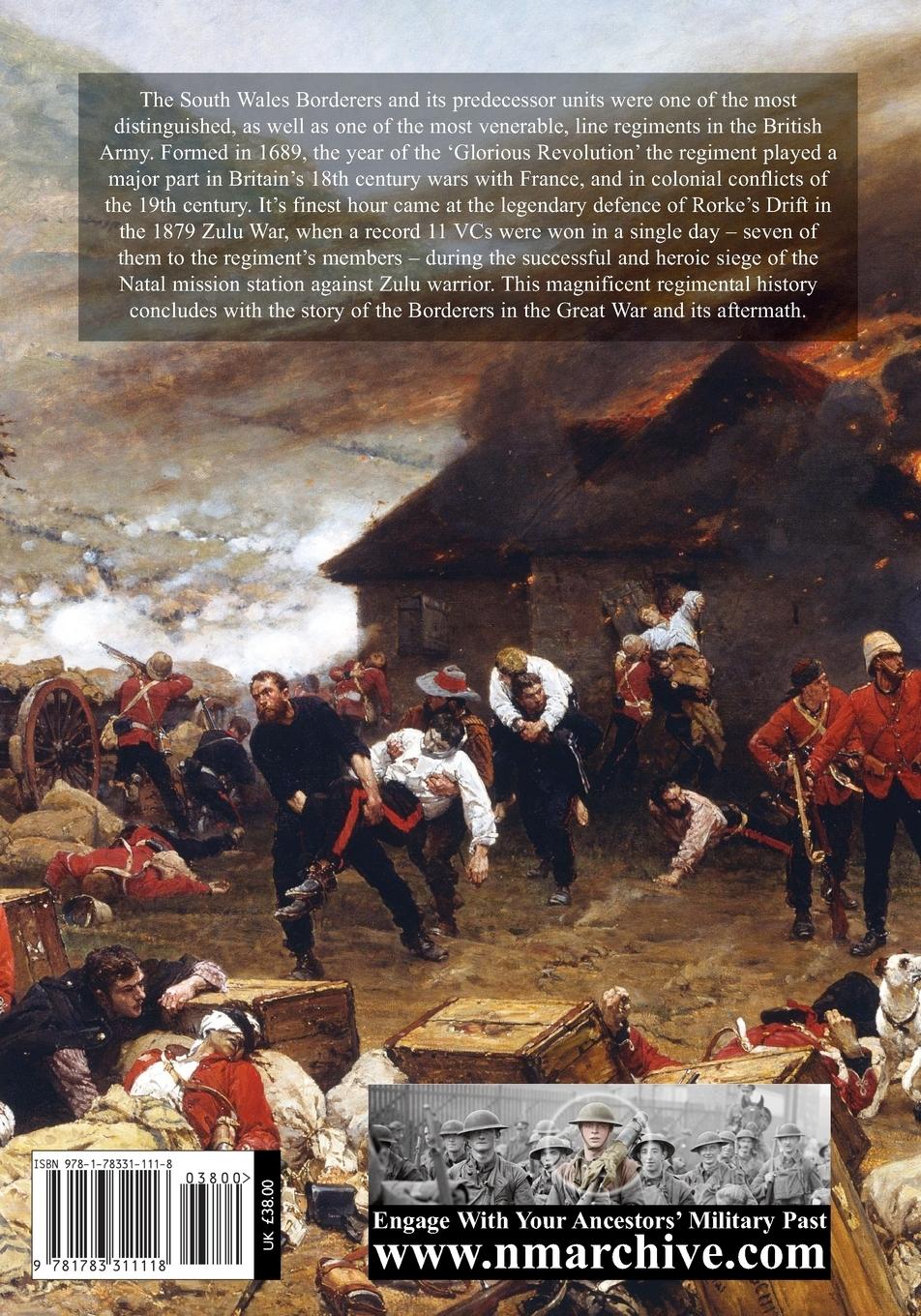 Rückseitencover South Wales Borderers 24th Foot 1689-1937