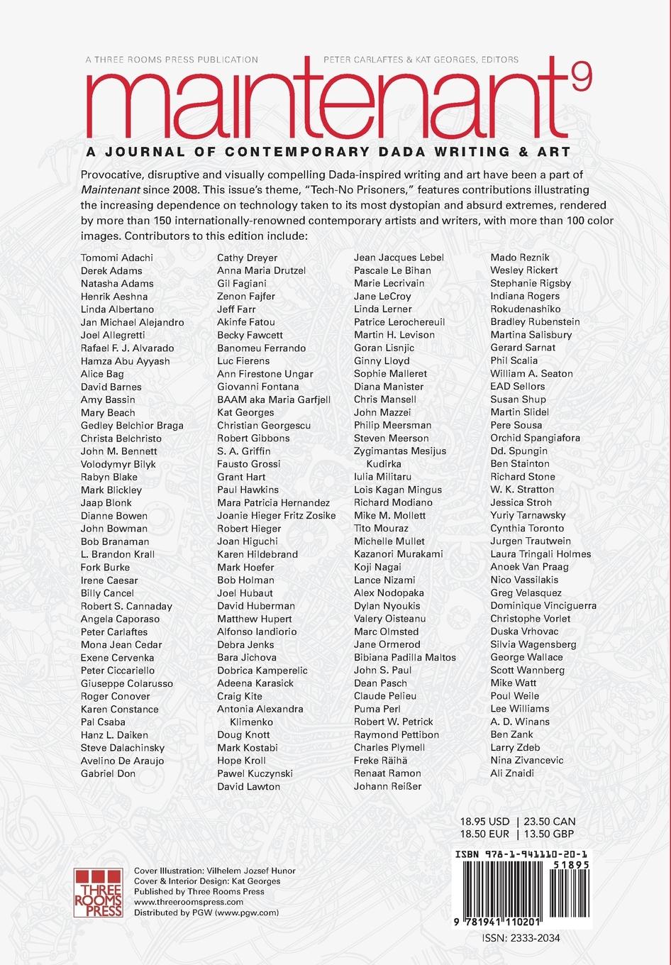 Rückseitencover Maintenant 9