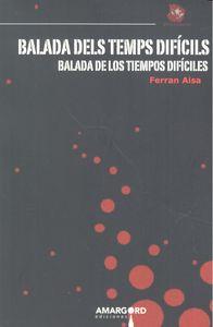Vorderes Coverbild Balada dels temps difícils
