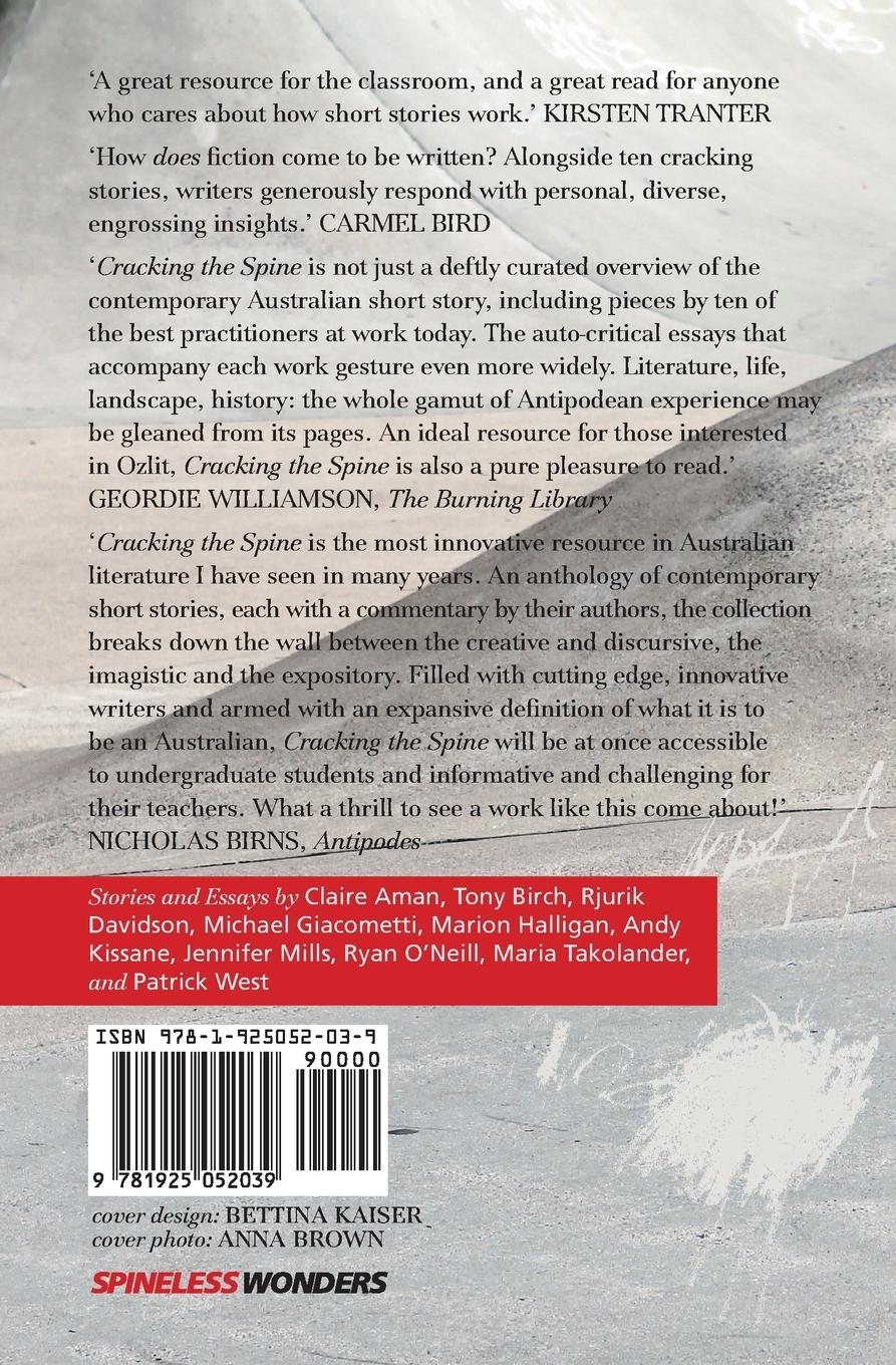 Rückseitencover Cracking the Spine