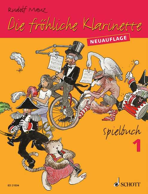 Vorderes Coverbild Die fröhliche Klarinette. Spielbuch 01