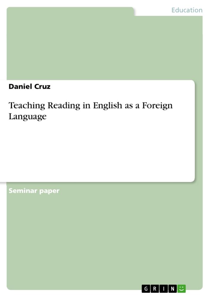 Vorderes Coverbild Teaching Reading in English as a Foreign Language