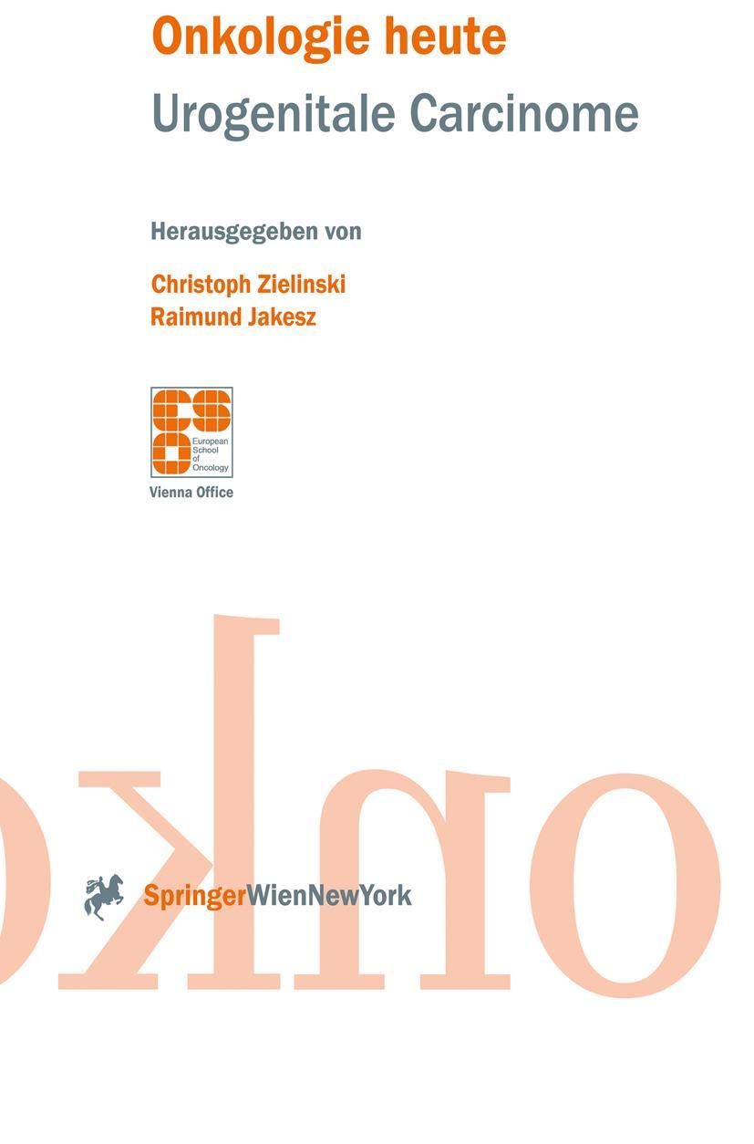 Vorderes Coverbild Urogenitale Carcinome