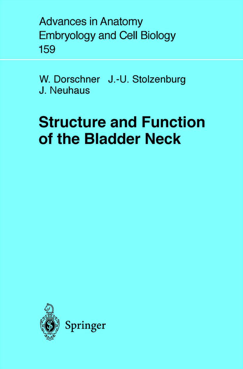 Vorderes Coverbild Structure and Function of the Bladder Neck