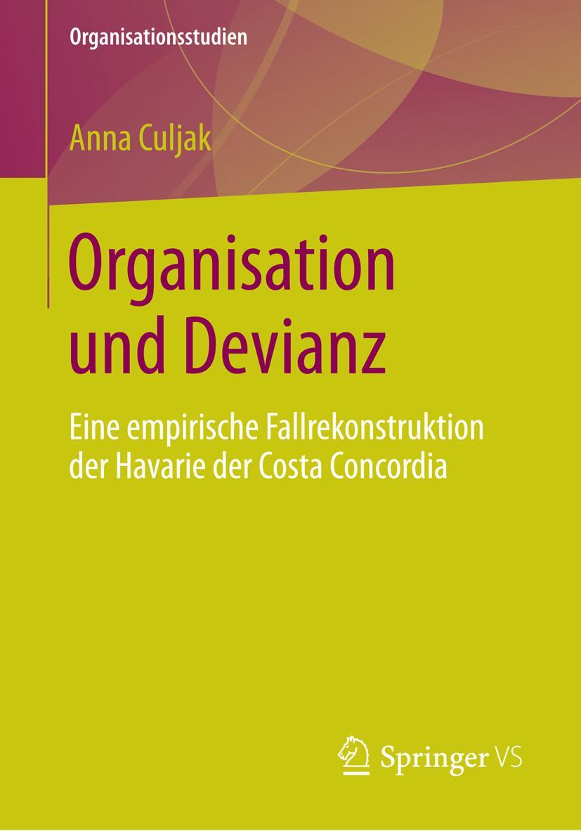 Vorderes Coverbild Organisation und Devianz
