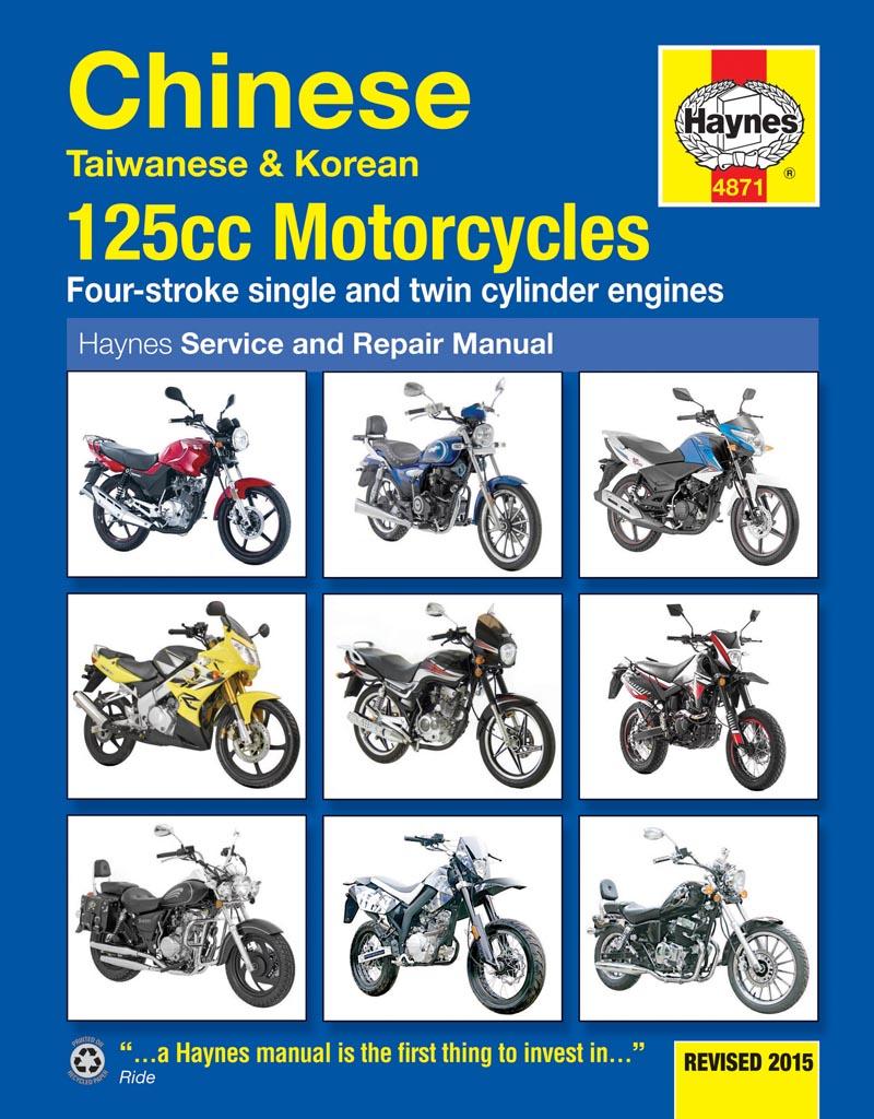 Vorderes Coverbild Chinese, Taiwanese & Korean 125cc Motorcycles Haynes Repair Manual