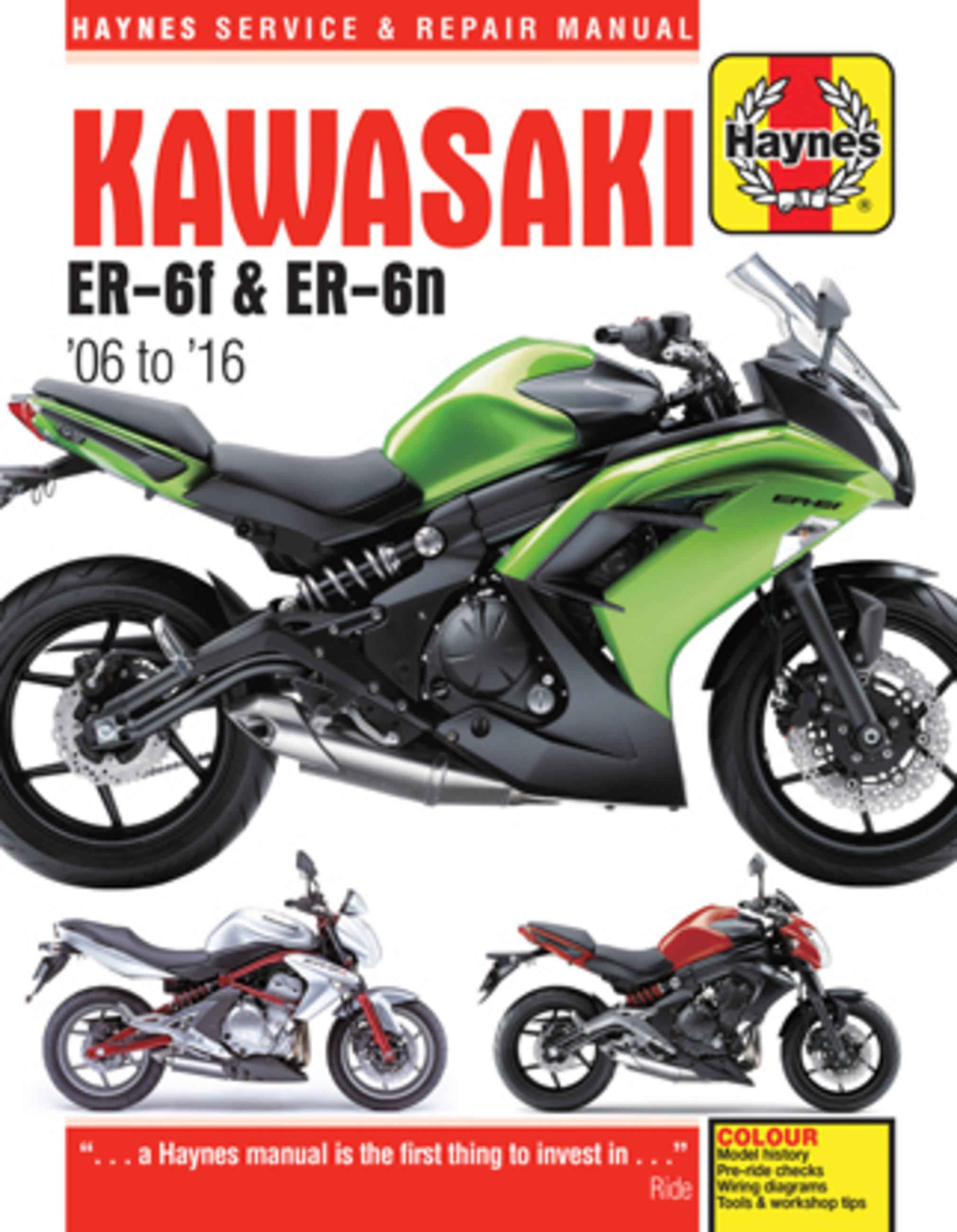 Vorderes Coverbild Kawasaki ER-6f & ER-6n (06 - 16)