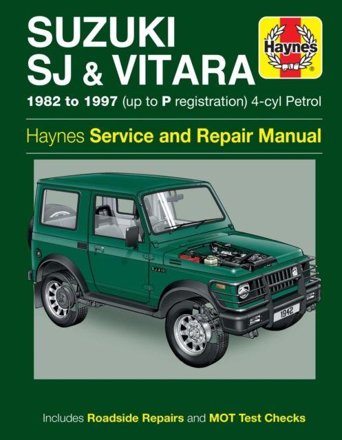 Vorderes Coverbild Suzuki SJ Series, Samurai & Vitara (4-cyl) Petrol (82 - 97) Haynes Repair Manual