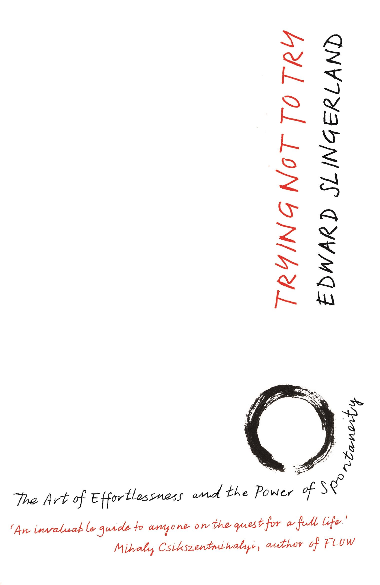 Vorderes Coverbild Trying Not to Try