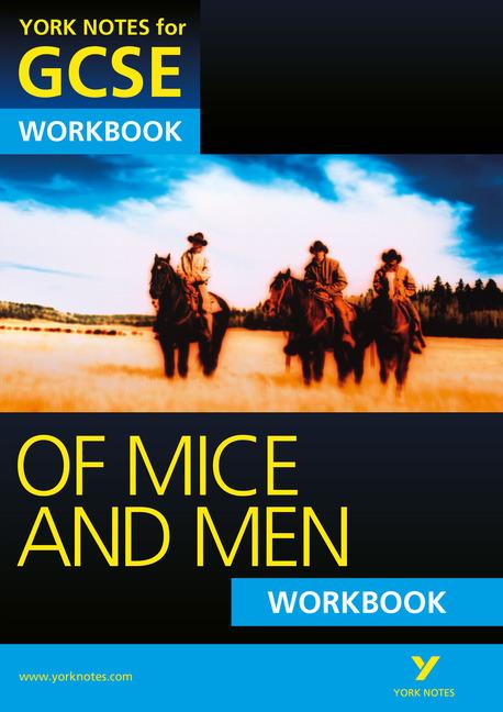 Vorderes Coverbild Of Mice and Men: York Notes GCSE Workbook (Grades A*-G)