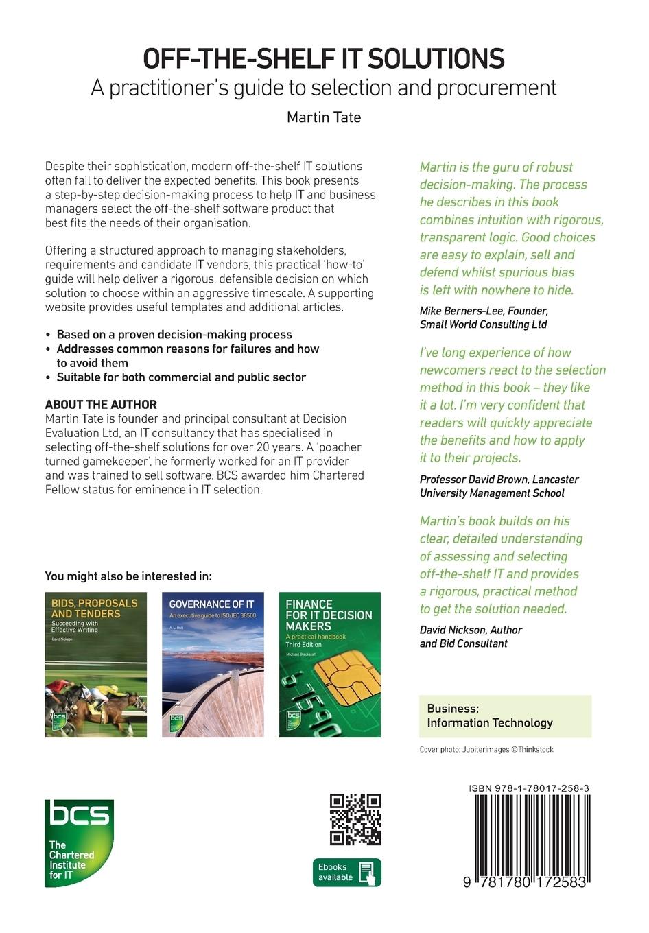 Rückseitencover Off-The-Shelf IT Solutions