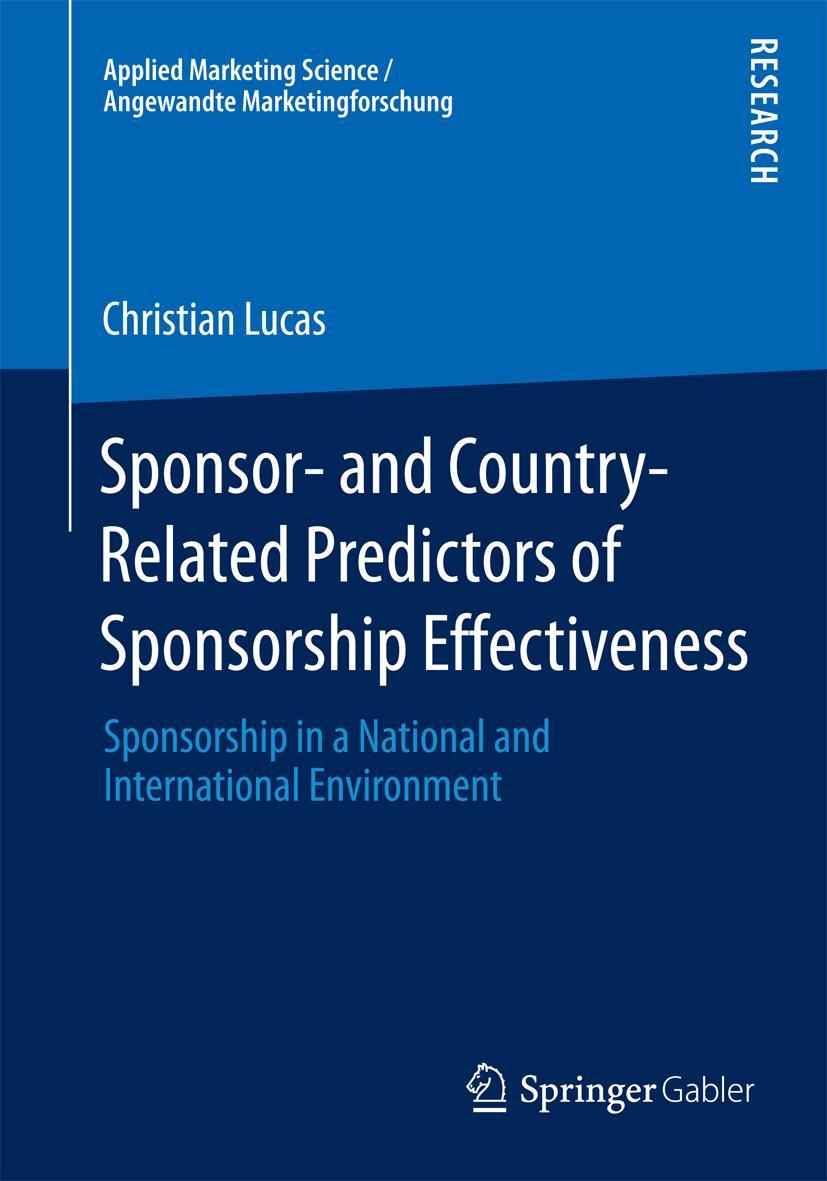 Vorderes Coverbild Sponsor- and Country-Related Predictors of Sponsorship Effectiveness