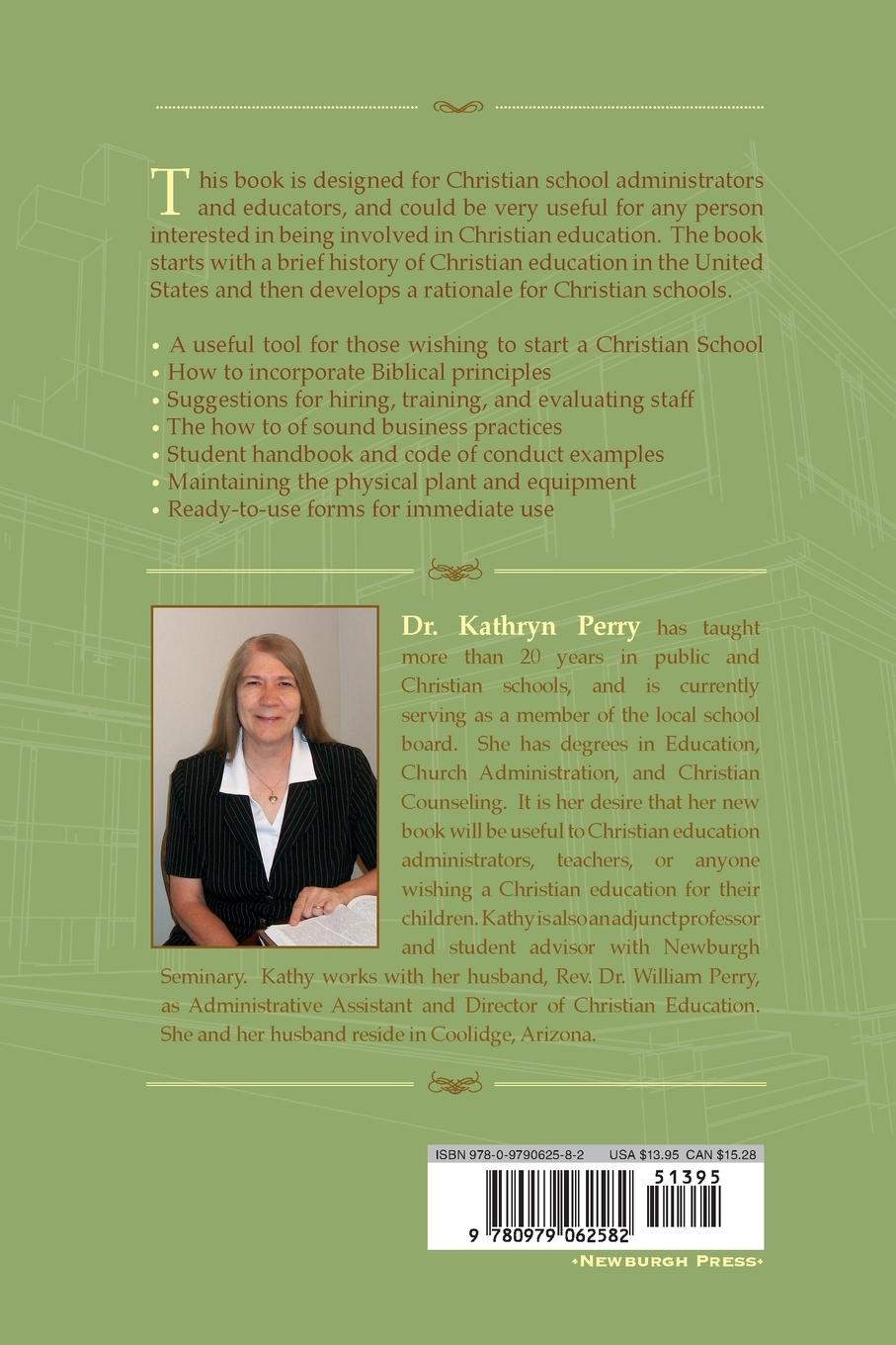 Rückseitencover Desk Reference Handbook for Christian School Administrators