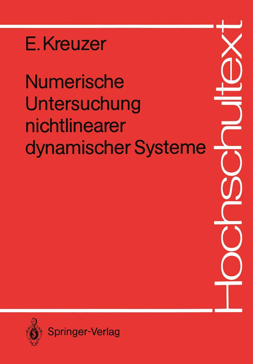 Vorderes Coverbild Numerische Untersuchung nichtlinearer dynamischer Systeme