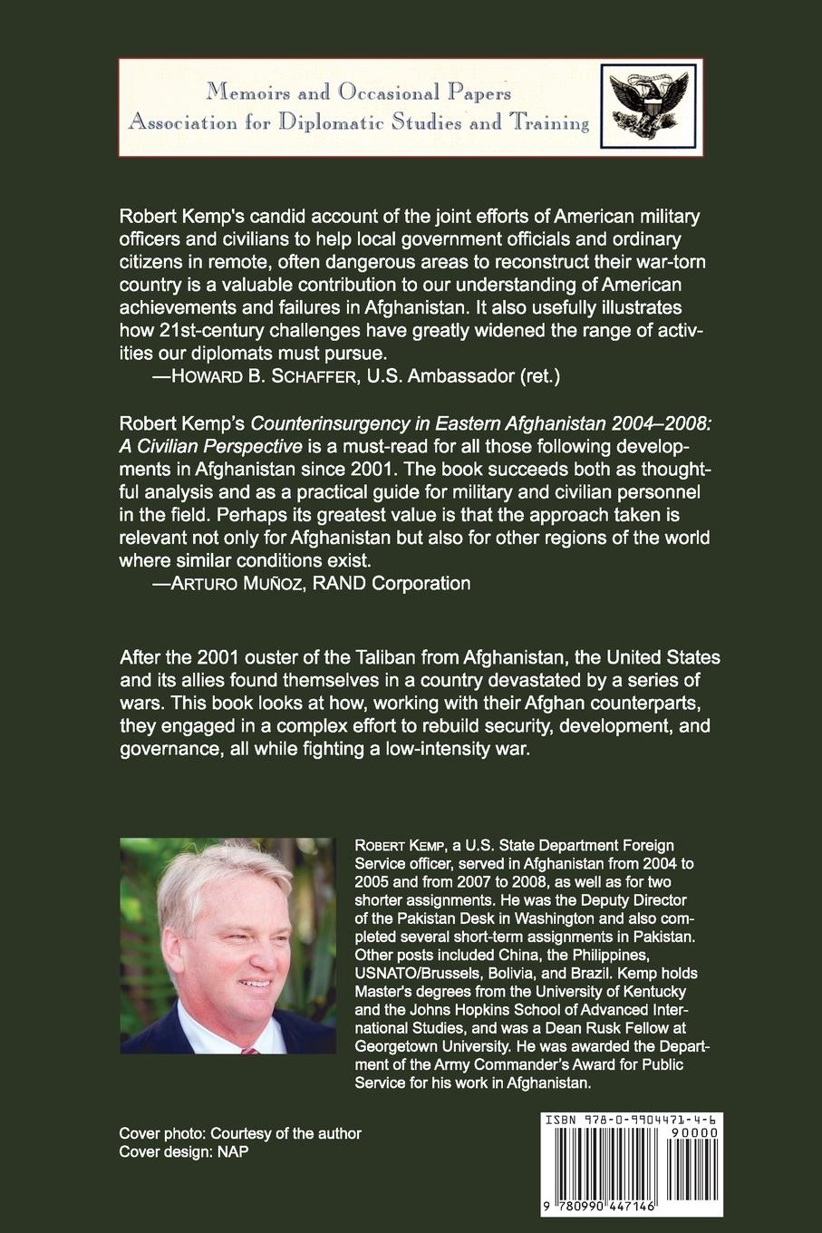 Rückseitencover Counterinsurgency in Eastern Afghanistan 2004-2008