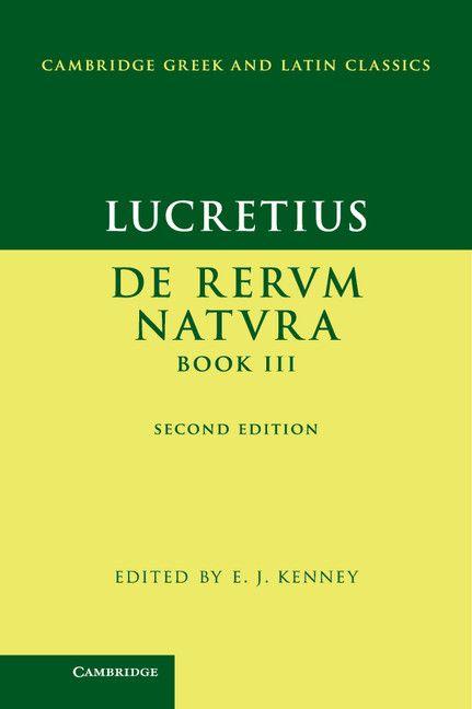 Vorderes Coverbild Lucretius