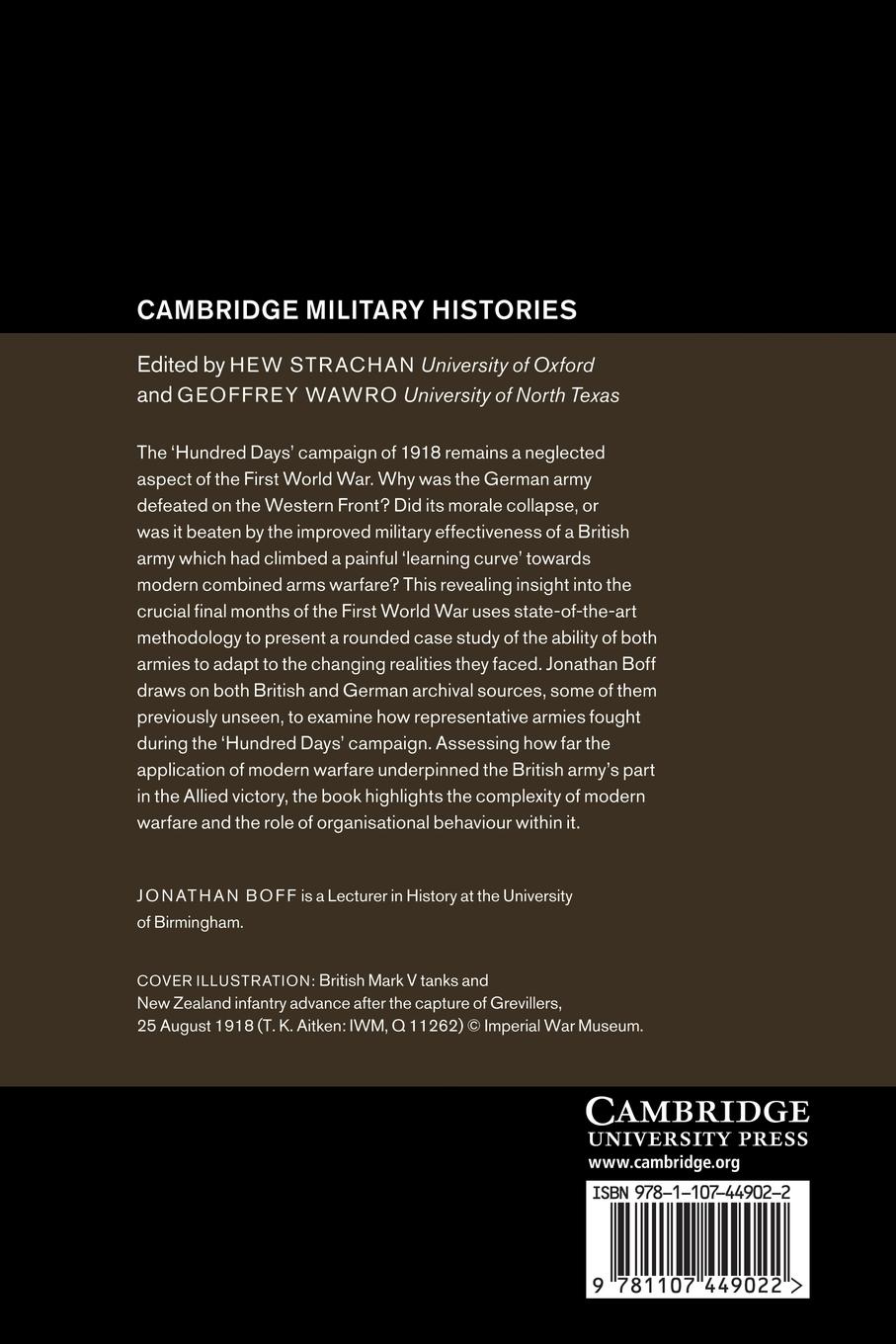 Rückseitencover Winning and Losing on the Western Front