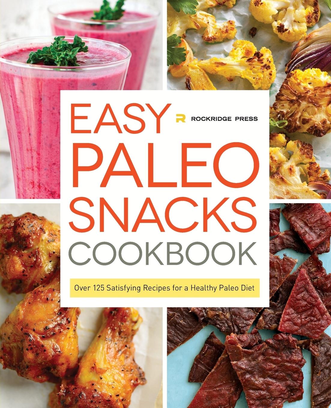 Vorderes Coverbild Easy Paleo Snacks Cookbook