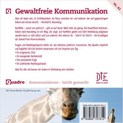 Rückseitencover Gewaltfreie Kommunikation