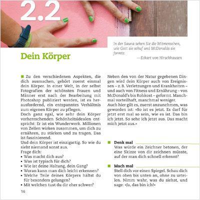 Beispielinhalt (Bild) Ja zu mir