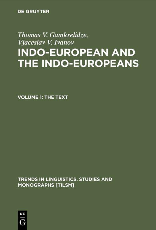 Vorderes Coverbild Indo-European and the Indo-Europeans