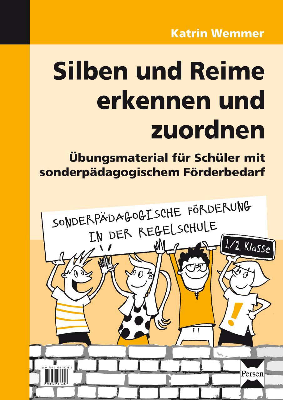 Vorderes Coverbild Silben und Reime erkennen und zuordnen