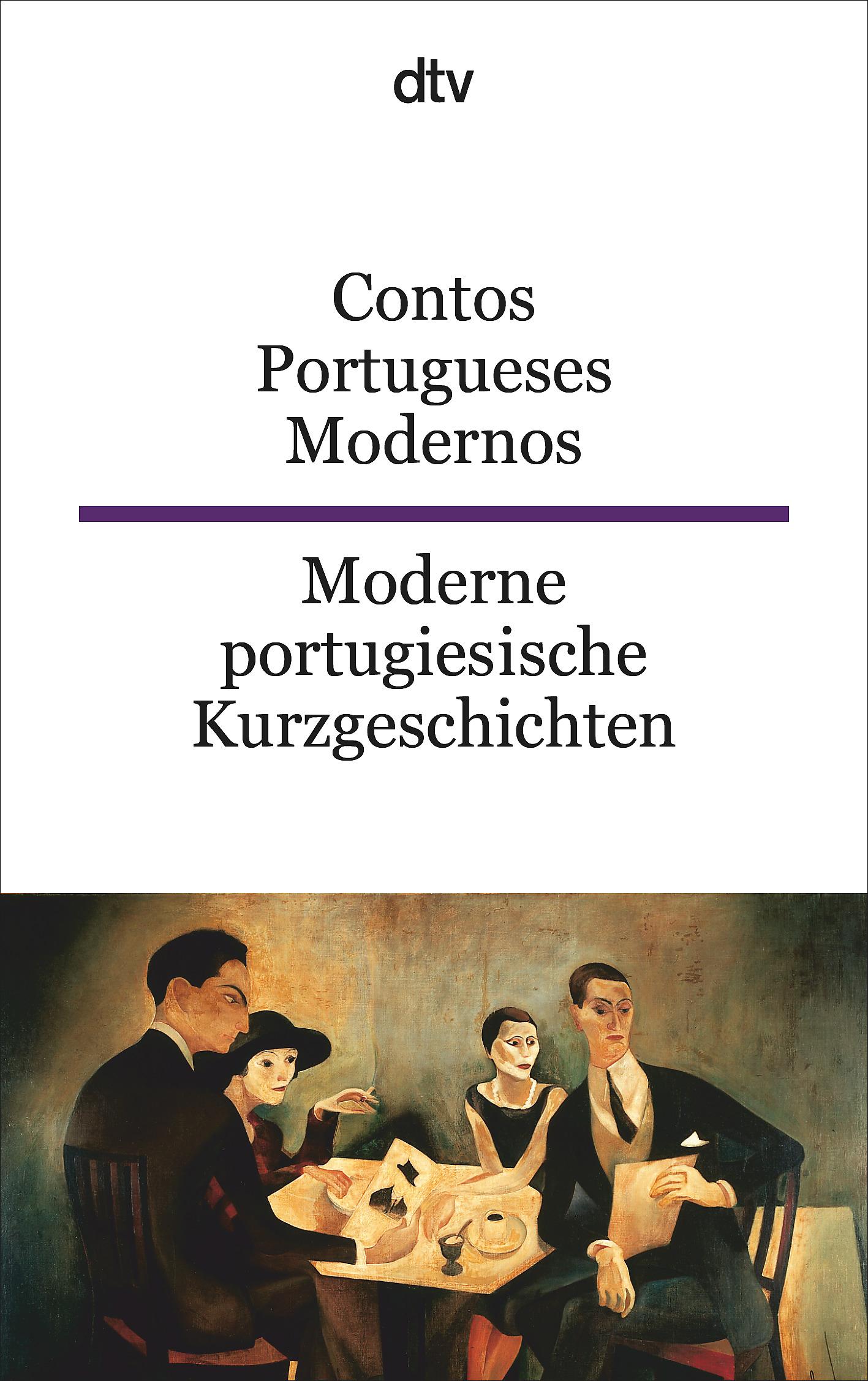 Vorderes Coverbild Contos Portugueses Modernos - Moderne portugiesische Kurzgeschichten